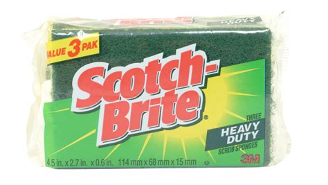 Scotch Brite Heavy Duty Scrub Sponge 3 Pack