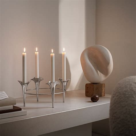 Casti Al Em A O Inoxid Vel Polido Bloom Georg Jensen