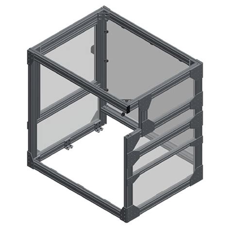 47 25 X 36 25 POLY MACHINE GUARD ENCLOSURE QP13363 REV A