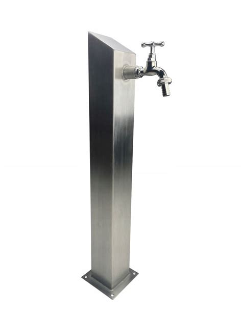 kran ogrodowy hydrant kranik słupek 65 cm inox ERLI pl