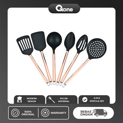 Jual Oxone Ox Sodet Spatula Set Kitchen Tools Pcs Premium