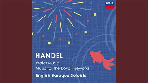 Handel Water Music Suite No In F Major Hwv C Without