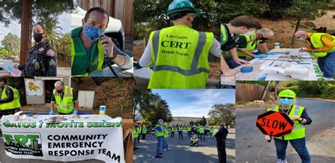 Cert Community Emergency Response Team The Los Gatos Ca Official Site