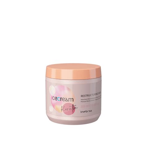 Inebrya Ice Cream Keratin Restructuring Mask Haircareshop