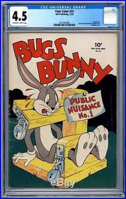 Four Color Cgc Bugs Bunny Elmer Fudd Porky Pig Bondage