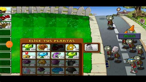 Jugado Plants Vs Zombis Con Mi Primo YouTube