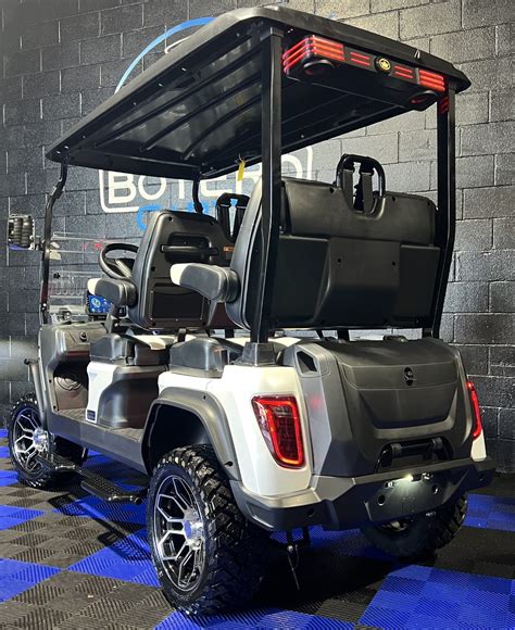 Lithium Street Ready Golf Cart Fully Loaded Evolution White D