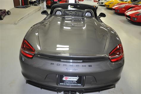 Used 2016 Porsche Boxster Spyder For Sale Special Pricing Bj Motors Stock Gs152792