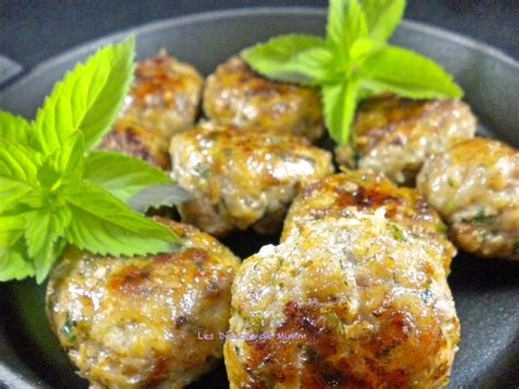 Keftas ou boulettes de viande à la libanaise Les Délices de Mimm