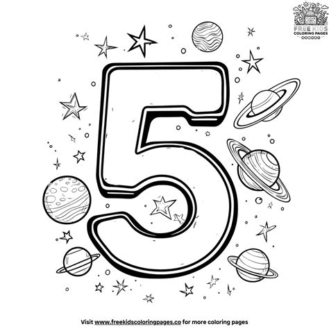 25+ Fun And Engaging Number Coloring Pages: Perfect For Kids