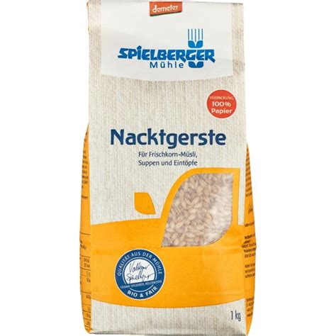 Spielberger Nacktgerste Demeter Bio 1 Kg 1000 G 3 39