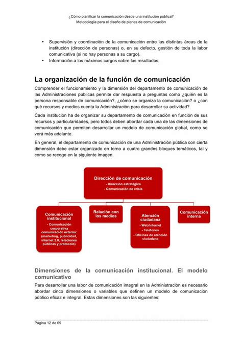 PDF Cómo planificar la comunicación desde una institución pública