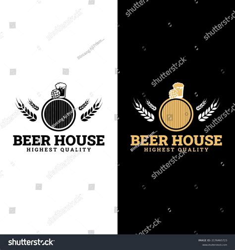 Beer Hop Logo Label Badge Bar Stock Vector (Royalty Free) 2176465723 | Shutterstock