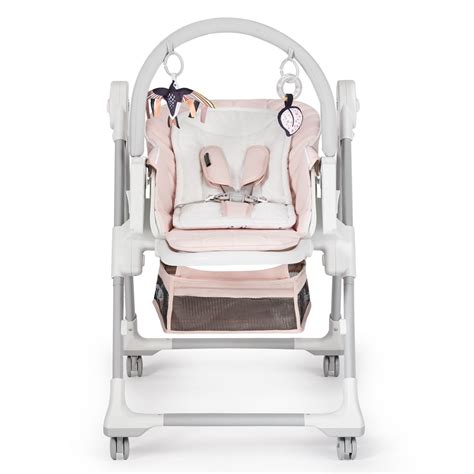 Стульчик для кормления 2в1 Kinderkraft Lastree Pink | toshka
