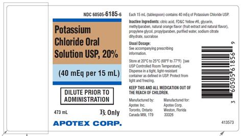 Buy Potassium Chloride Potassium Chloride 20 Meq 15ml From Gnh India At The Best Price Available