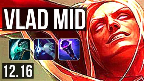 VLAD Vs GALIO MID Rank 3 Vlad 10 1 8 Legendary 300 Games KR