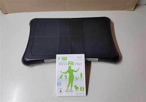 Wii Fit Plus Mit Balance Board Schwarz Kaufen Auf Ricardo