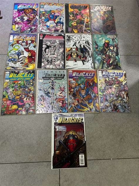 Images Comics Wildcats Jim Lee Spawn Todd Mcfarlane Covers Hobbies