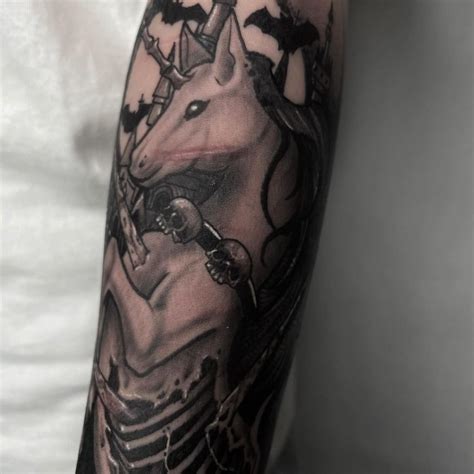 30 Amazing Unicorn Tattoo Design Ideas Meaning And Symbolism 2021