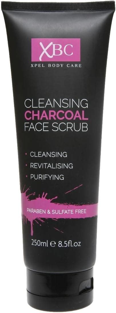 XBC Cleansing Charcoal Face Scrub 250ml Cleansing Revitalising