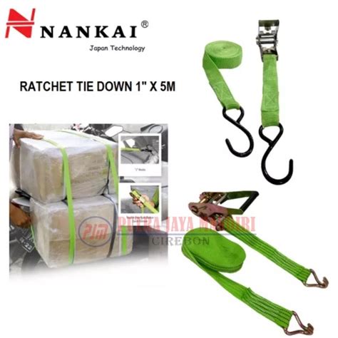 Jual Nankai Tali Pengikat Barang Rachet Tie Down Inch X Meter