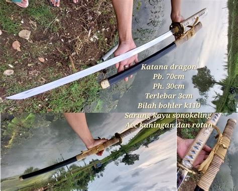 Jual Katana Samurai Dragon Bohler K110 Premium Di Lapak Rizki Bilah