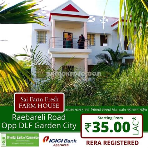 Fresh Farm House For Sale In Raebareli Road Lucknow Call 6390060300 For