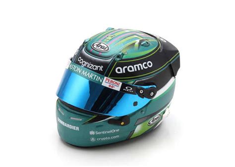 Helmet Aston Martin Aramco Cognizant F1 Team F1 Test Debut 2023 F1