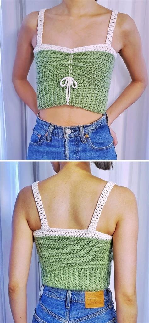 Beautiful Summer Crochet Crop Tops 1001 Patterns