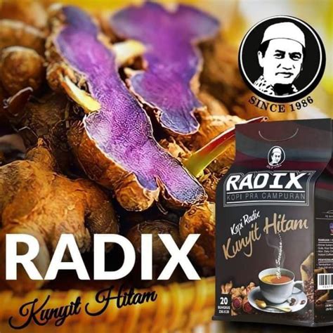 Kopi Radix Premium Kunyit Hitam Hpa Shopee Malaysia