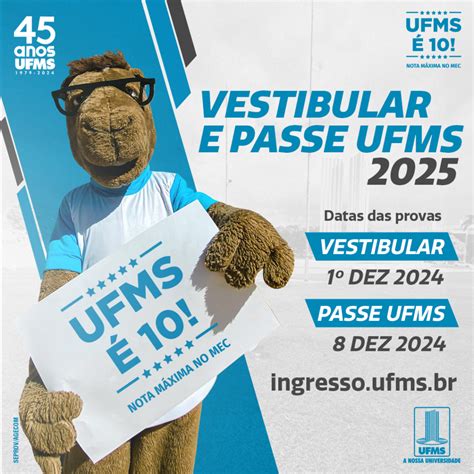 Divulgados Os Conteúdos Programáticos Do Vestibular E Passe Ufms 2025