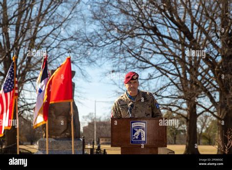 U S Army Lt Gen Christopher T Donahue Commanding General Of Xviii