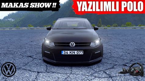 YAZILIMLI POLO İLE YOĞUN TRAFİKTE MAKAS SHOW ASSETTO CORSA