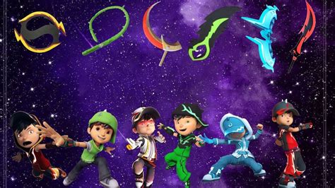 Bermain Game Mencocokkan 6 Senjata Elamantal Boboiboy Galaxy Part9