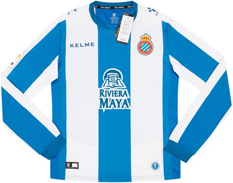 Espanyol Home L S Shirt New