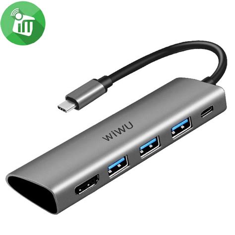 Wiwu A H Alpha In Usb C Hub Imedia Stores