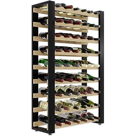 Lenmar Serie RW Weinregal aus Holz für Flaschen Natur RW 1 Wein