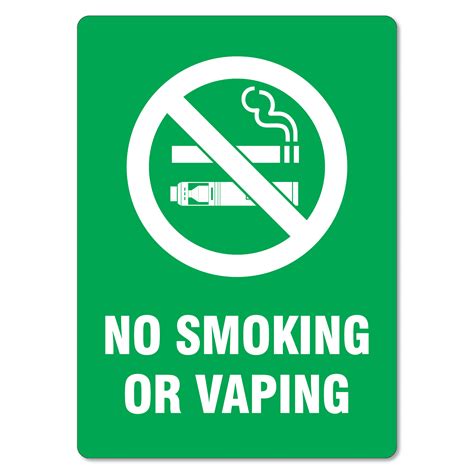 No Smoking Vaping Icons