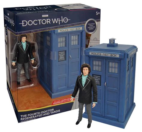 Doctor Who Shada Fourth Doctor Action Figure W TARDIS Set NEW 4th Dr ...