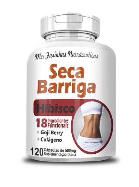 SECA BARRIGA COLÁGENO HIBISCO E GOJIBERRY 500MG 120 CAPS 4