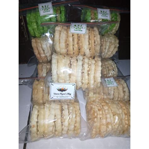 Jual Kembang Goyang Manis Varian Original Jahe Wijen Pandan