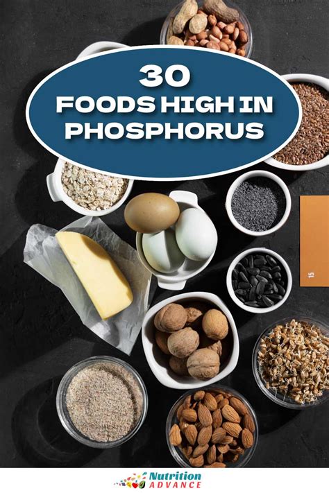 30 Foods High In Phosphorus - Nutrition Advance