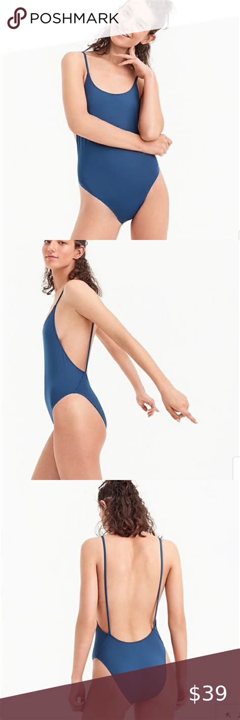 Nwt J Crew Playa Newport Super Scoopback One Piece Swimsuit Bathing