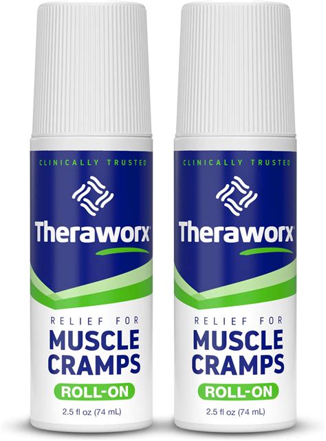 Amazon.com: Theraworx Relief for Muscle Cramps Roll-On Fast-Acting