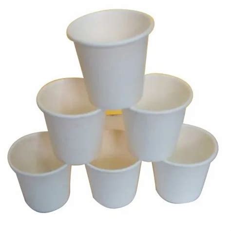 White Ml Plain Paper Cup For Event Packet Size Piece At Rs