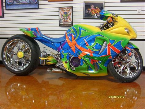 Buy Custom One Of A Kind 2011 Suzuki Hayabusa w/ Single on 2040-motos