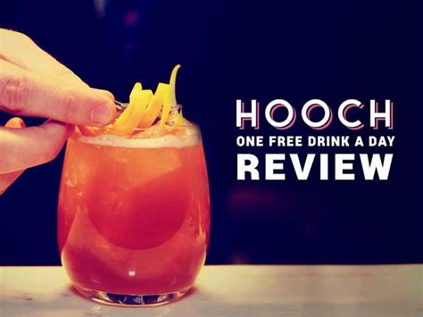 Hooch Review | Get 1 FREE drink every day with the Hooch Drink App ...