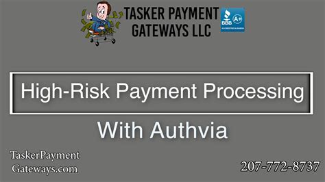 High Risk Payment Gateways With Authvia Youtube