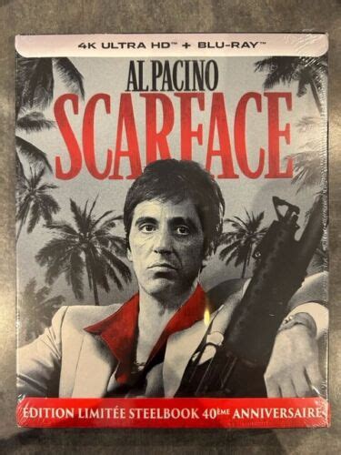 Scarface Film En K Ultra Hd Blu Ray Steelbook Collector Ebay