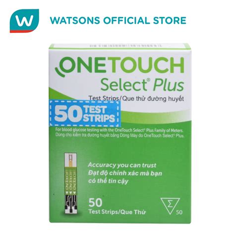 ONE TOUCH Select Plus Test Strips 50s Shopee Philippines